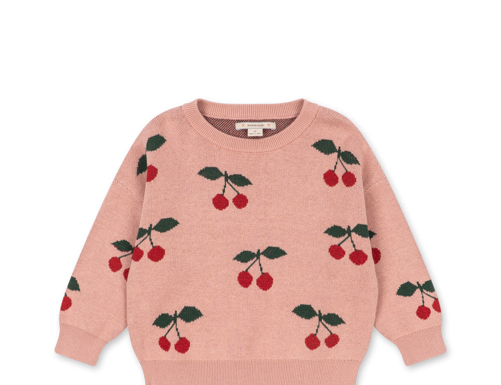 Konges Sløjd A/S KNITTED BLOUSES & VESTS cherry