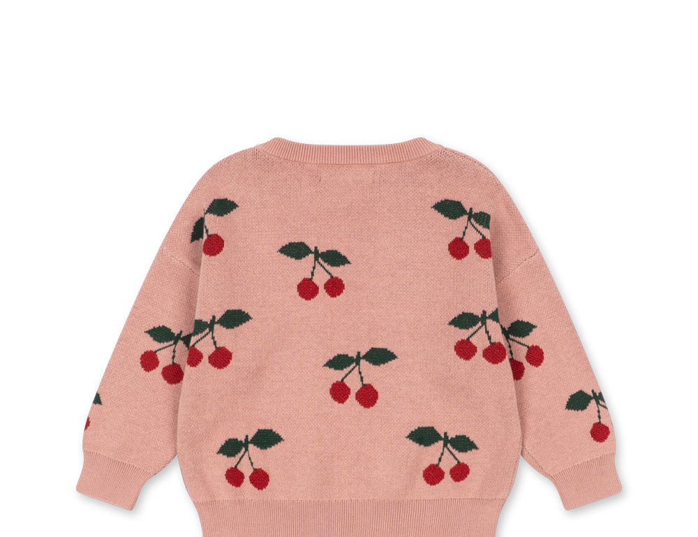 Konges Sløjd A/S KNITTED BLOUSES & VESTS cherry