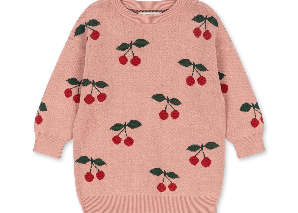 Konges Sløjd A/S KNITTED DRESSES cherry