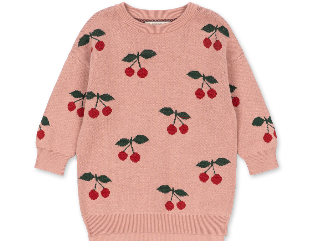Konges Sløjd A/S KNITTED DRESSES cherry