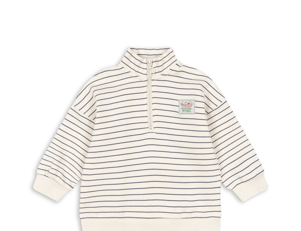 Konges Sløjd A/S JERSEY BLOUSES flintstone stripe