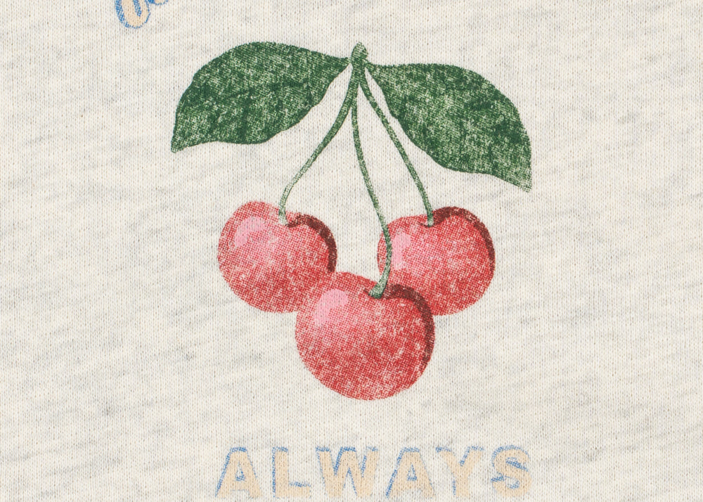 Konges Sløjd A/S JERSEY BLOUSES off white melange