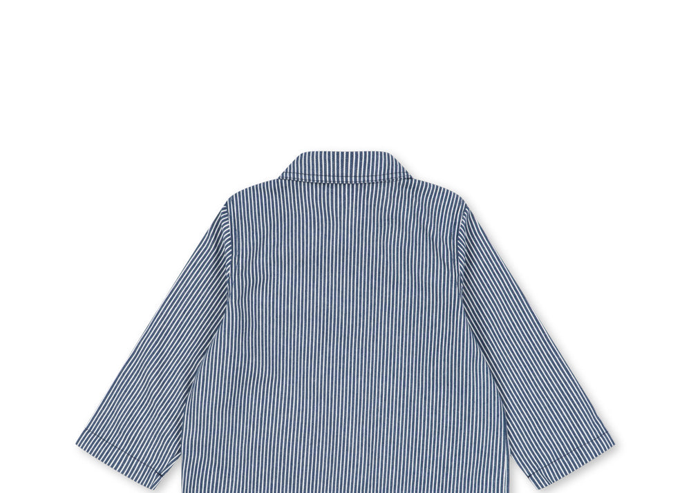 Konges Sløjd A/S WOVEN JACKETS & VESTS blue stripe