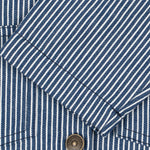 Konges Sløjd A/S WOVEN JACKETS & VESTS blue stripe
