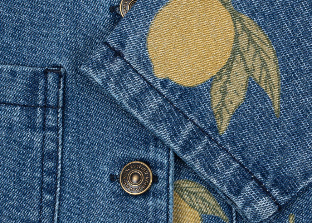 Konges Sløjd A/S Geweven Jacks En Vesten lemon denim