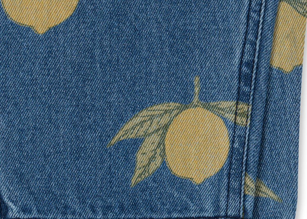 Konges Sløjd A/S Geweven Broeken lemon denim