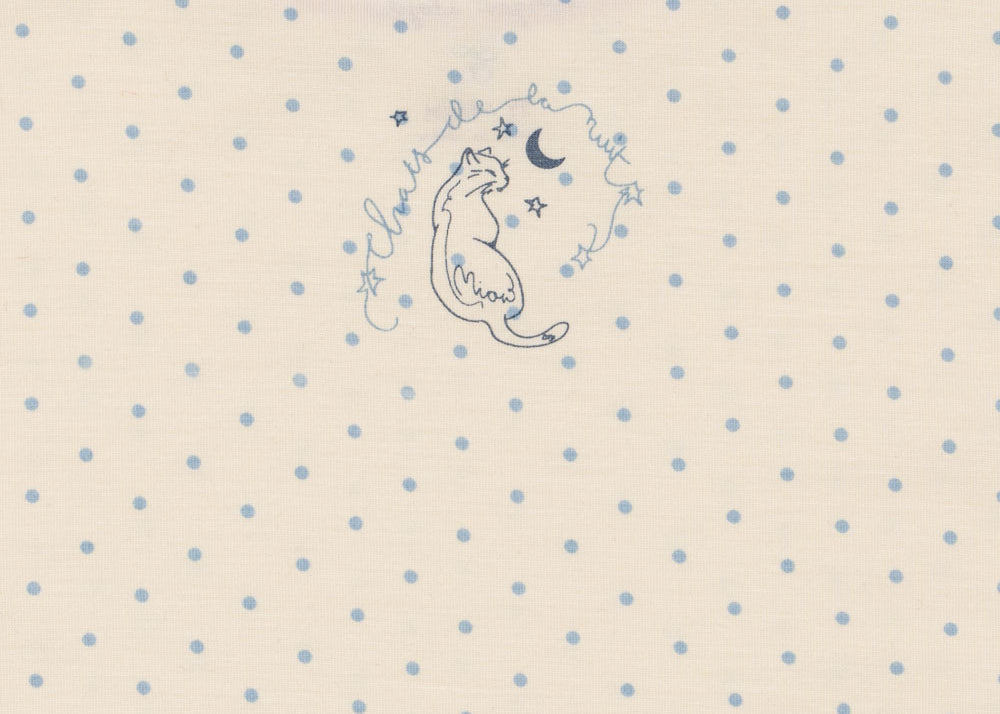 Konges Sløjd A/S Jersey Shirts blue kitty dot