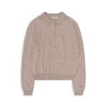 Konges Sløjd A/S KNITTED BLOUSES & VESTS oatmeal melange