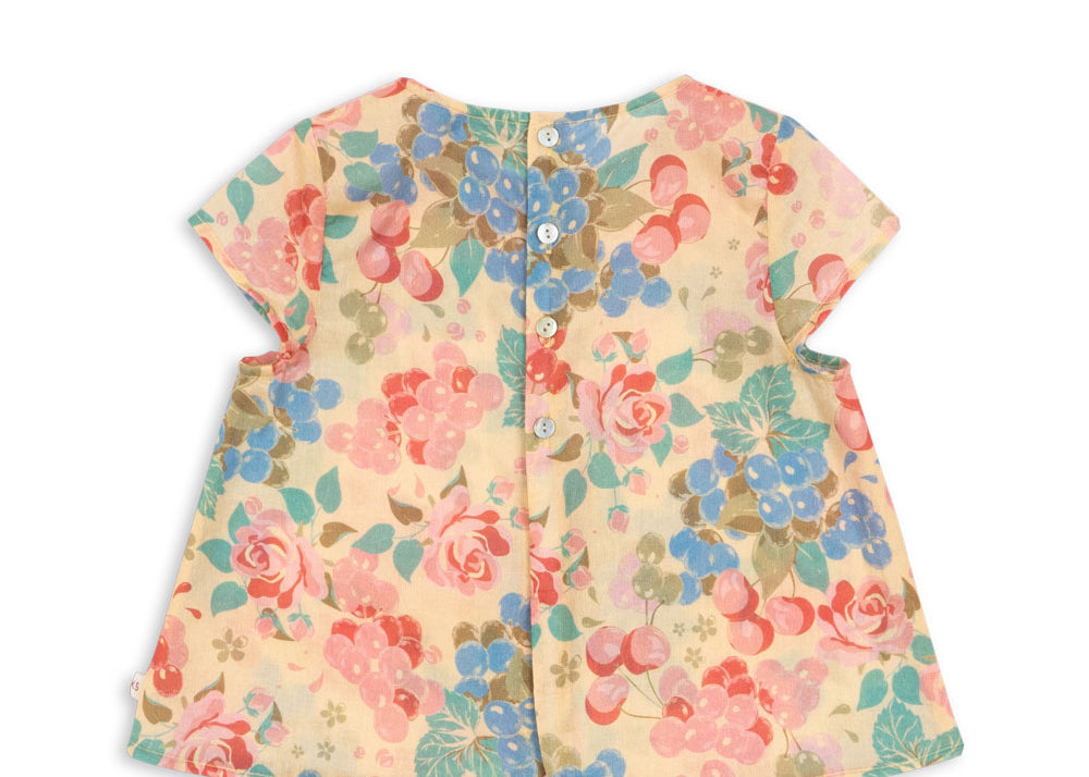 Konges Sløjd A/S WOVEN SHORT SLEEVE SHIRTS bloomiegrape