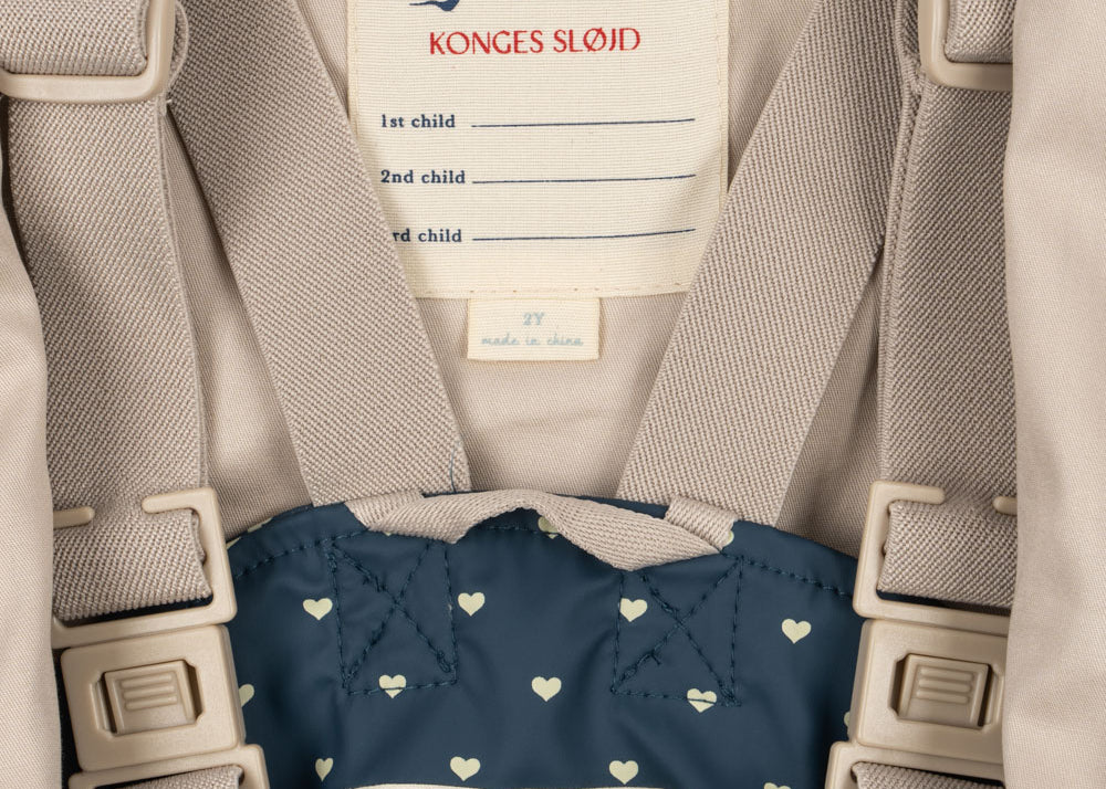 Konges Sløjd A/S Regenkleding heart blues