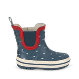 Konges Sløjd A/S Rubberlaarzen heart blues