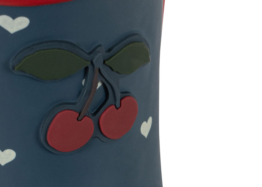 Konges Sløjd A/S Rubberlaarzen heart blues