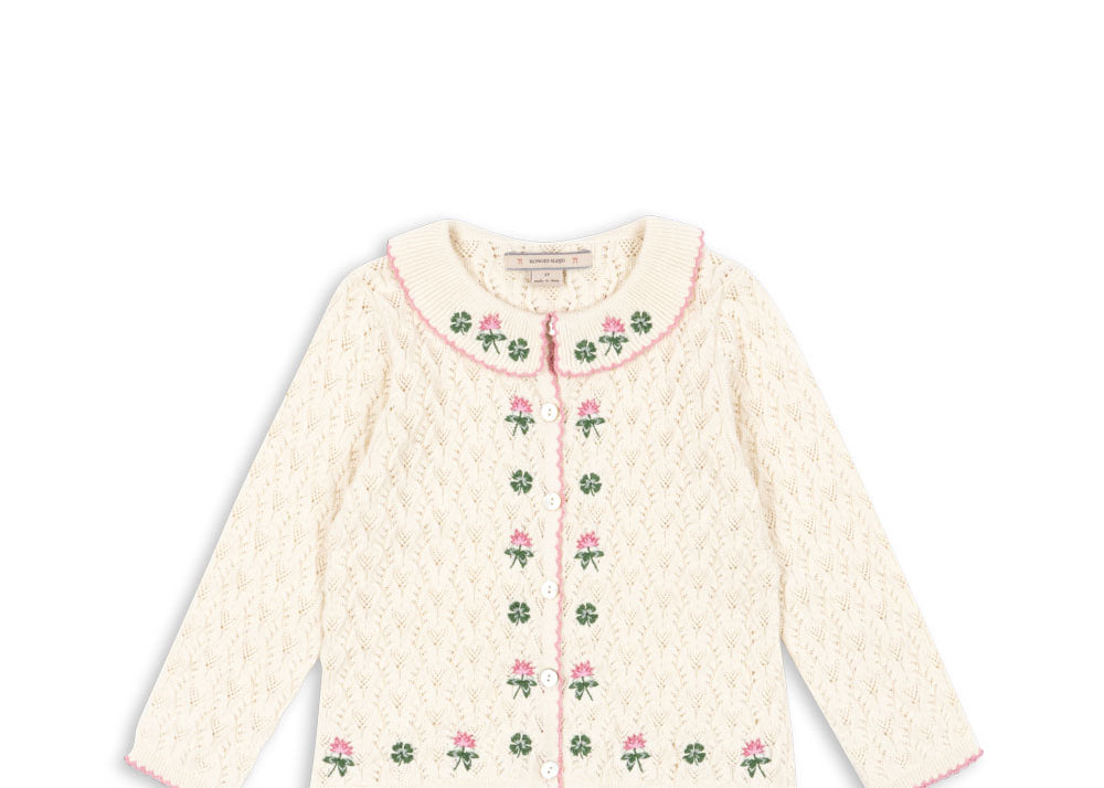 Konges Sløjd A/S Gebreide Cardigans off white