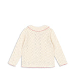 Konges Sløjd A/S Gebreide Cardigans off white