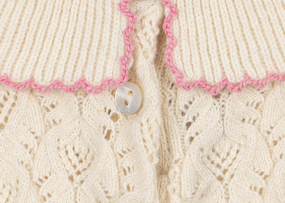 Konges Sløjd A/S Gebreide Rompers En Onesies off white