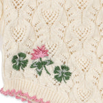 Konges Sløjd A/S Gebreide Shorts En Pofbroeken off white