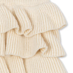 Konges Sløjd A/S Gebreide Shorts En Pofbroeken off white