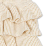 Konges Sløjd A/S Gebreide Shorts En Pofbroeken off white