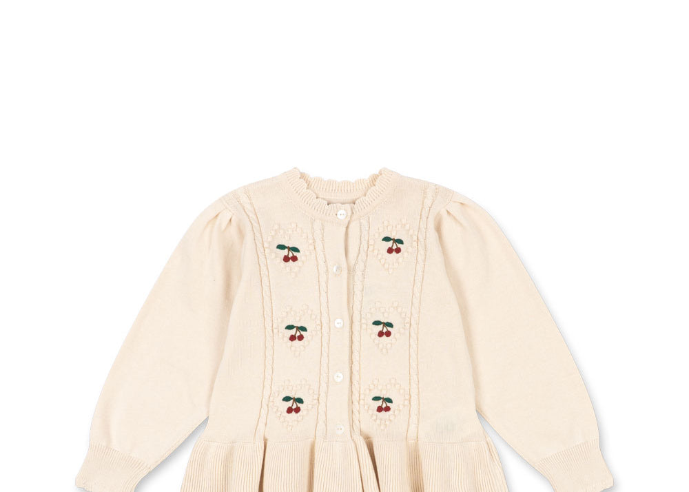 Konges Sløjd A/S Gebreide Cardigans pearled ivory