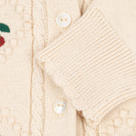 Konges Sløjd A/S Gebreide Cardigans pearled ivory