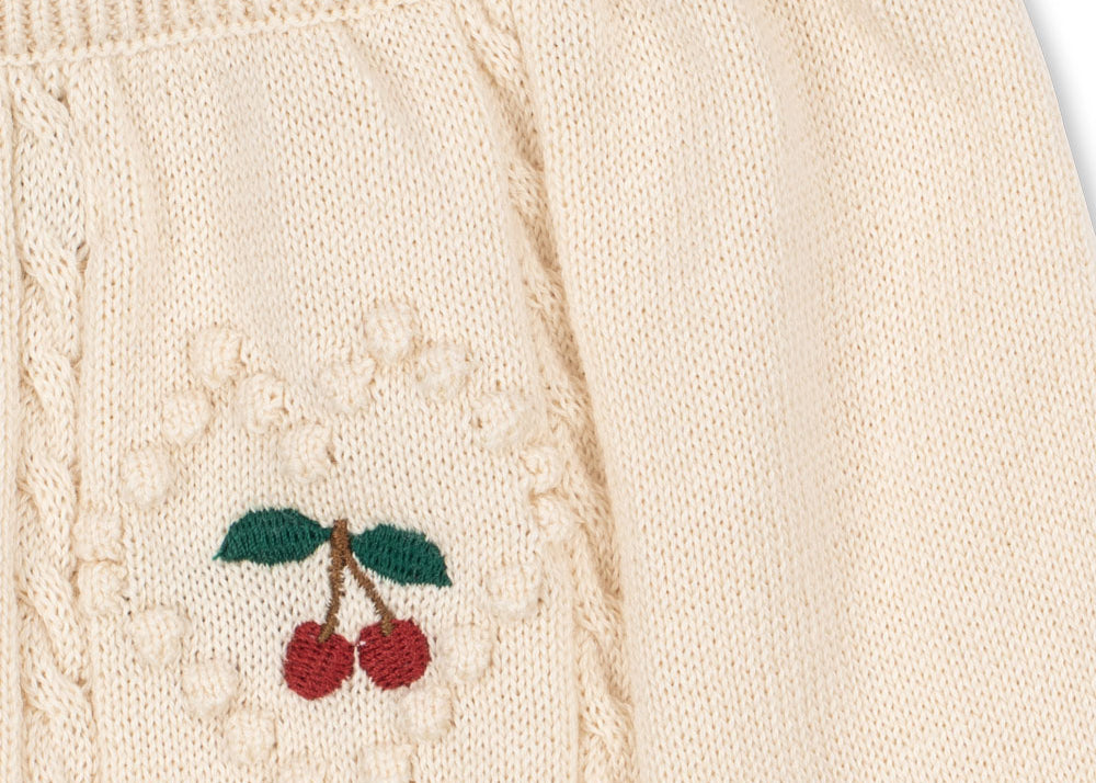 Konges Sløjd A/S Rokjes - Gebreide pearled ivory