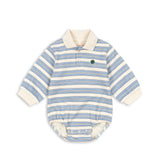 Konges Sløjd A/S Jersey Rompers En Jumpsuits stripe ciel