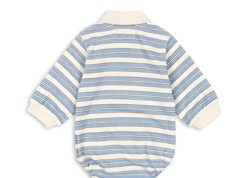 Konges Sløjd A/S Jersey Rompers En Jumpsuits stripe ciel