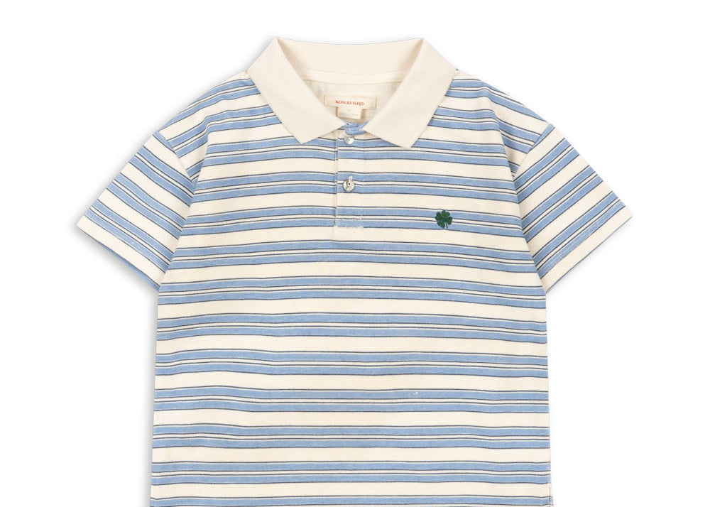 Konges Sløjd A/S Jersey T-Shirts stripe ciel