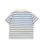 Konges Sløjd A/S Jersey T-Shirts stripe ciel