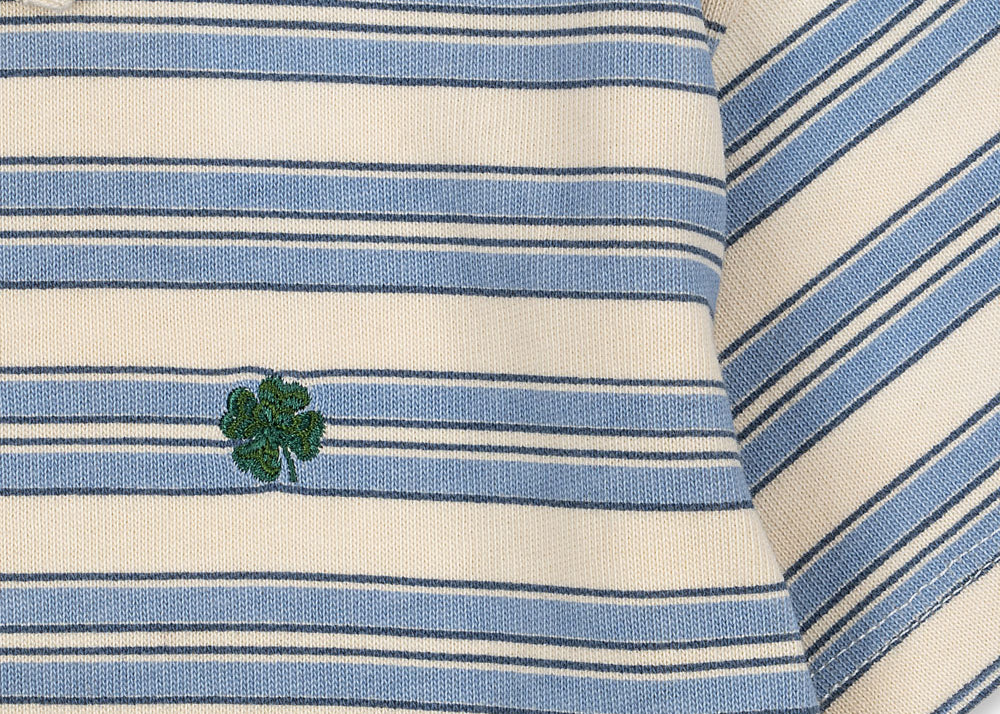 Konges Sløjd A/S Jersey T-Shirts stripe ciel