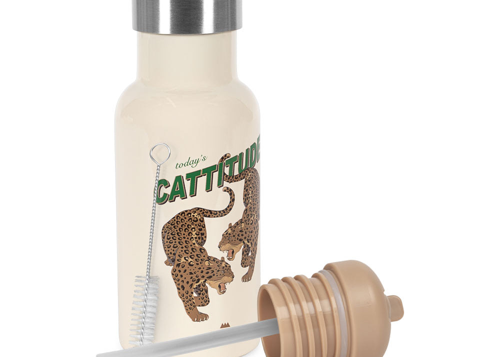 Konges Sløjd A/S Drinkflessen cattitude