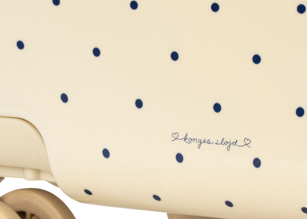 Konges Sløjd A/S Reiskoffer navy dot