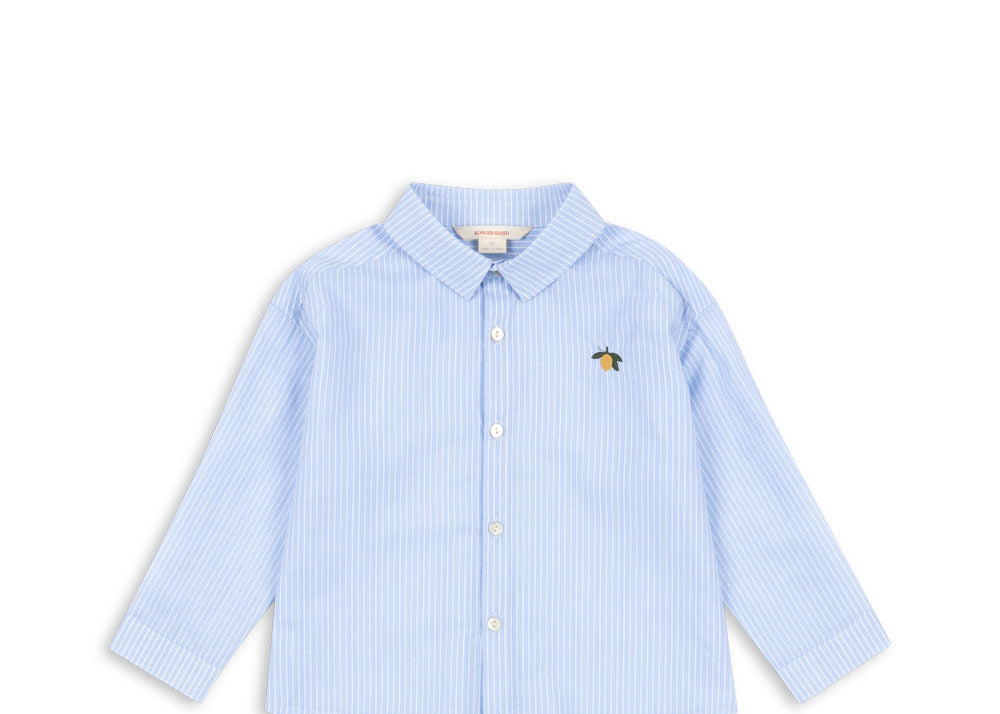 Konges Sløjd A/S Geweven Shirts blue stripe