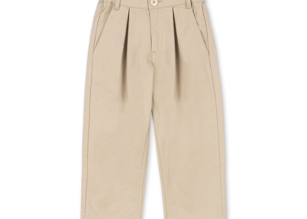 Konges Sløjd A/S WOVEN PANTS oxford tan