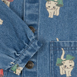 Konges Sløjd A/S Geweven Jacks En Vesten bow kitty denim