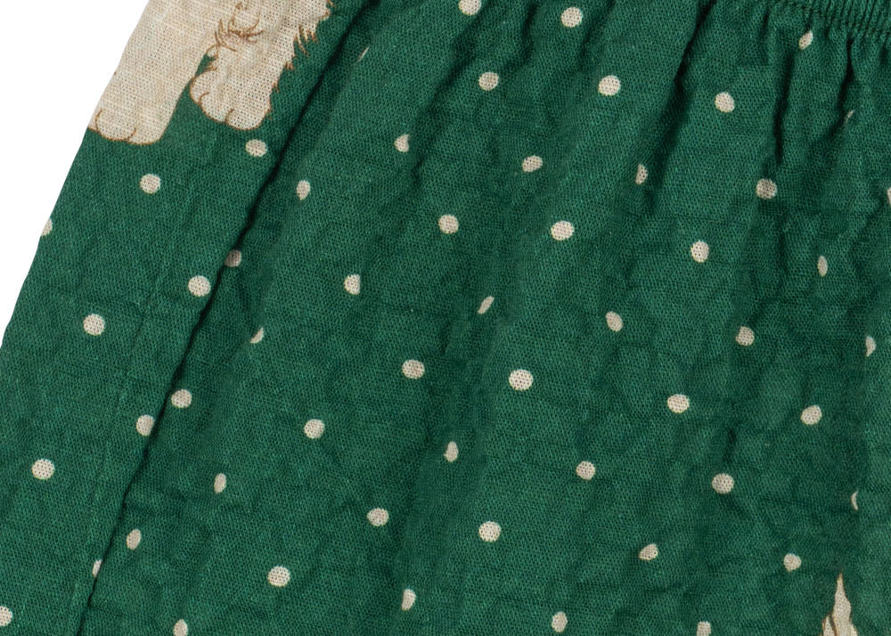 Konges Sløjd A/S Geweven Broeken dot miao verde