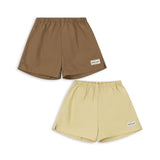 Konges Sløjd A/S WOVEN SHORTS & BLOOMERS pale olive green/ermine