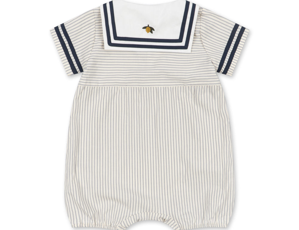 Konges Sløjd A/S WOVEN ROMPERS & JUMPSUITS bleu stripe