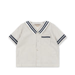 Konges Sløjd A/S WOVEN SHORT SLEEVE SHIRTS bleu stripe
