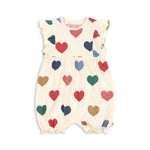 Konges Sløjd A/S JERSEY ROMPERS & JUMPSUITS bon coeur coloré