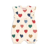 Konges Sløjd A/S JERSEY ROMPERS & JUMPSUITS bon coeur coloré