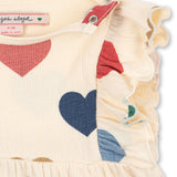 Konges Sløjd A/S JERSEY ROMPERS & JUMPSUITS bon coeur coloré