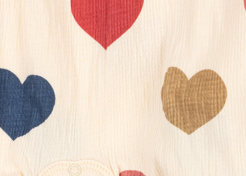 Konges Sløjd A/S JERSEY ROMPERS & JUMPSUITS bon coeur coloré