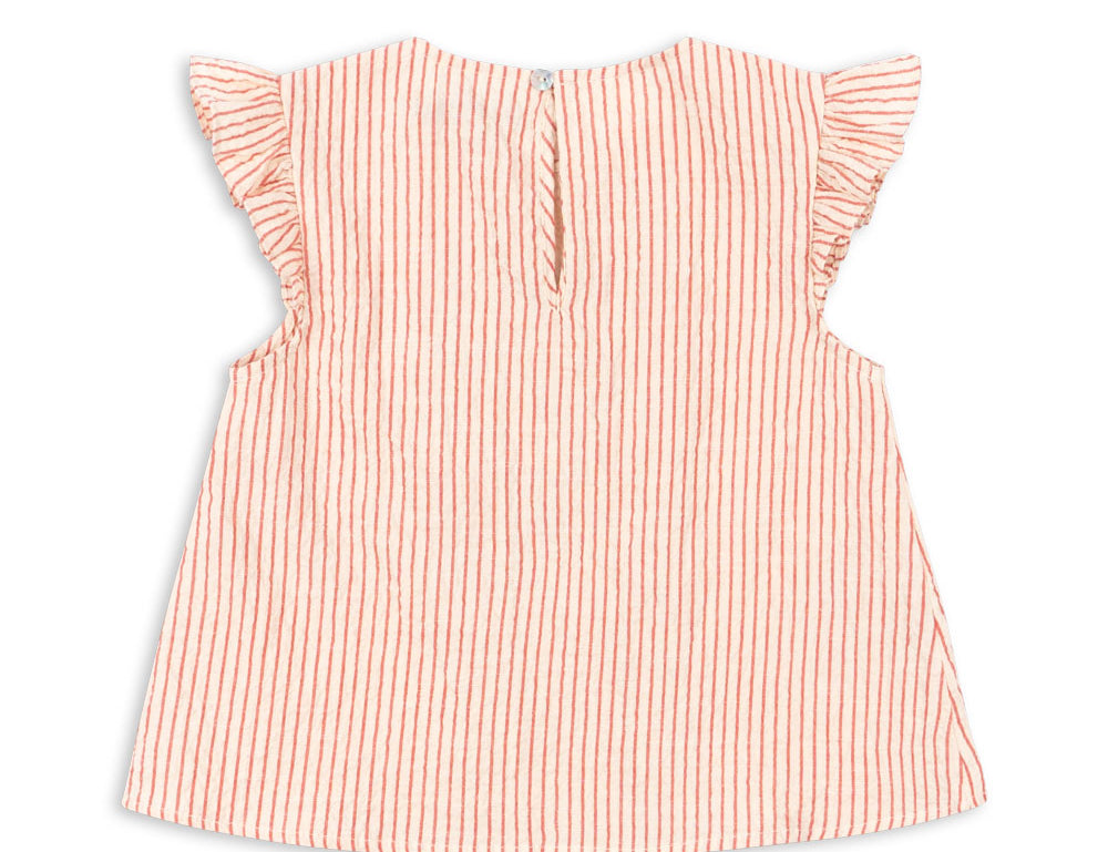 Konges Sløjd A/S WOVEN SHORT SLEEVE SHIRTS amour stripe