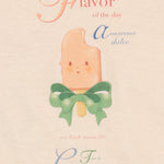 Konges Sløjd A/S JERSEY T-SHIRTS ecru/ghiacciolo