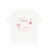 Konges Sløjd A/S JERSEY T-SHIRTS off white/lifeguard service
