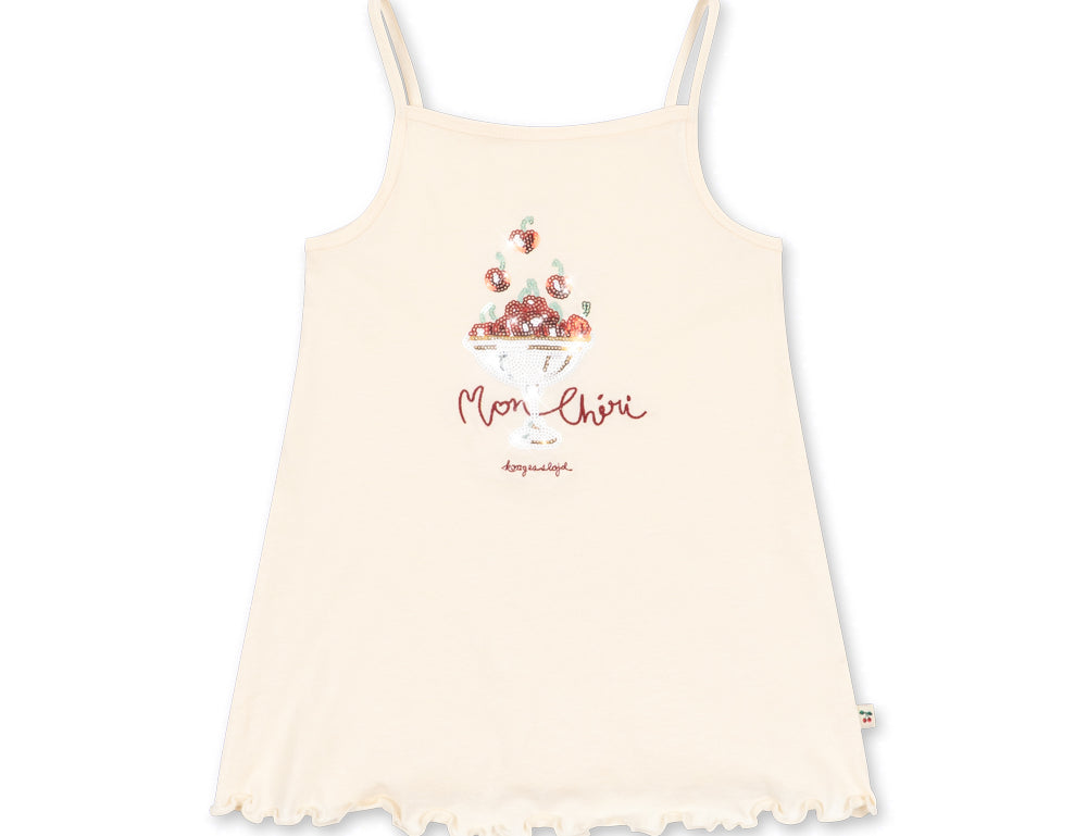 Konges Sløjd A/S JERSEY DRESSES ecru