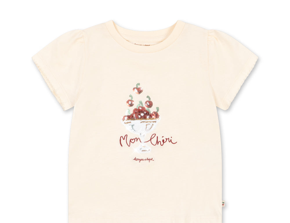 Konges Sløjd A/S JERSEY T-SHIRTS ecru