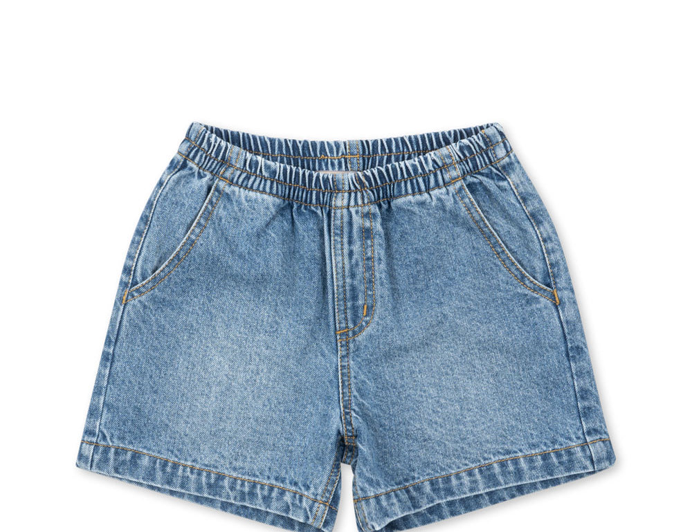 Konges Sløjd A/S WOVEN SHORTS & BLOOMERS denim blue