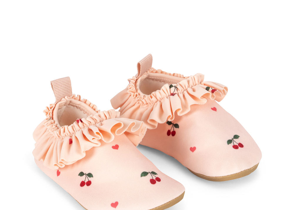Konges Sløjd A/S UV SWIMSHOES cherry coeur rose